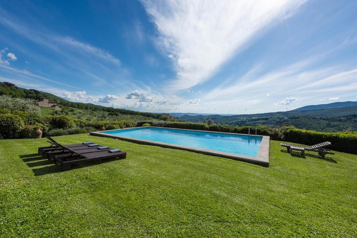 Villa Riflessi Di Fiesole - Piscina - Vista Firenze Kültér fotó