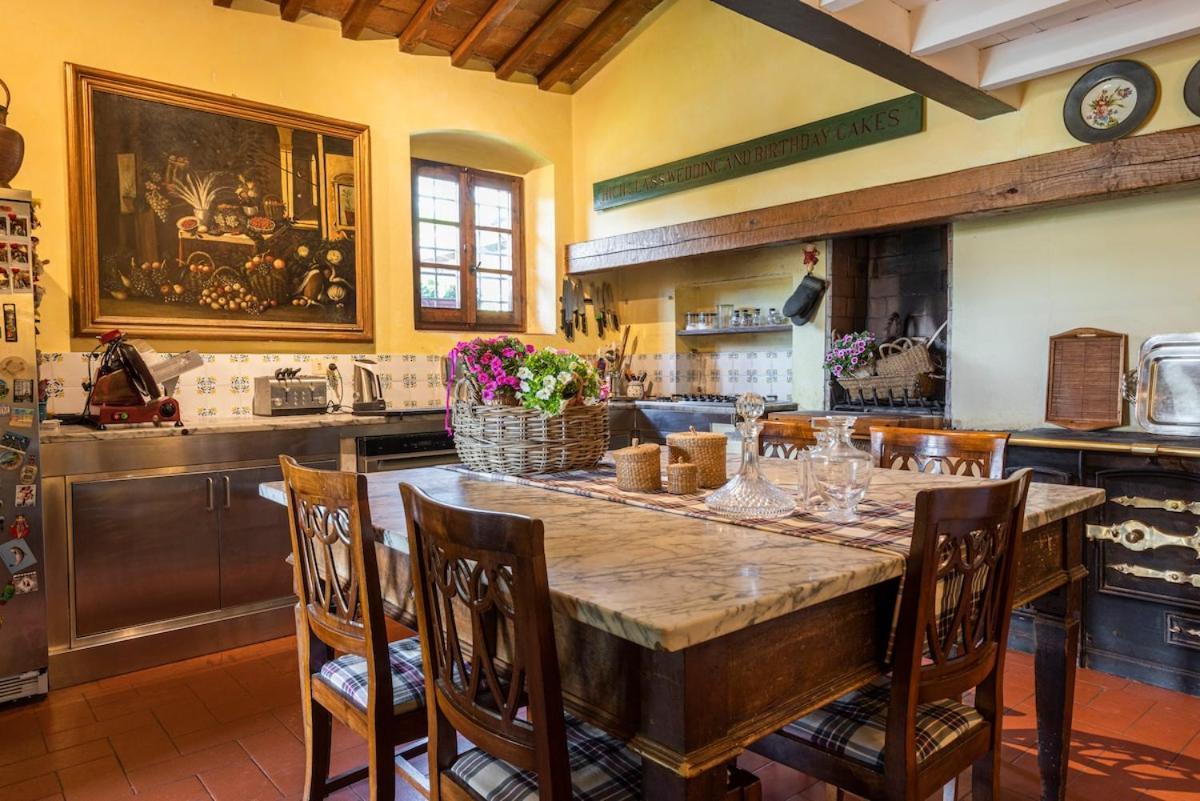 Villa Riflessi Di Fiesole - Piscina - Vista Firenze Kültér fotó