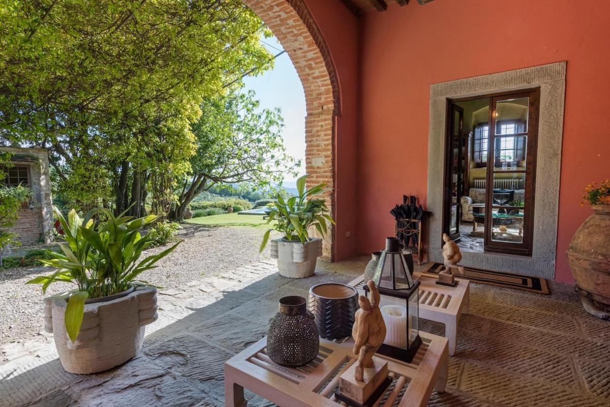 Villa Riflessi Di Fiesole - Piscina - Vista Firenze Kültér fotó